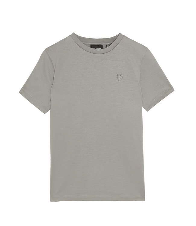 Lyle & Scott winter t-shirt jongens - grijs - Tonal