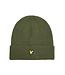 Lyle & Scott winter muts jongens - donker groen