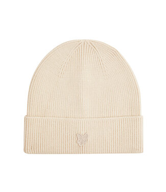 Lyle & Scott winter muts jongens - beige - Tonal Eagle