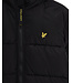 Lyle & Scott winter winterjas jongens - zwart - puffer, gewatteerd
