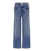 Kids ONLY winter jeansbroek meisjes - blauw - KogMadison - wide leg fit
