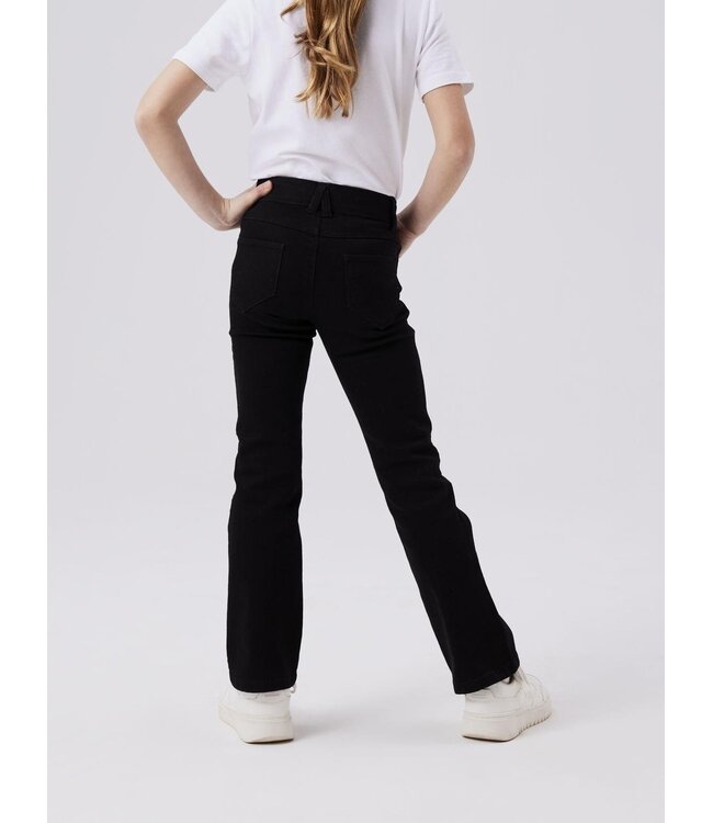 Name it winter jeansbroek meisjes - zwart - bootcut fit - NkfPolly