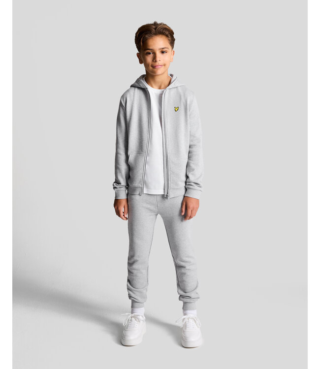 Lyle & Scott winter sweat broek jongens - licht grijs