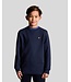 Lyle & Scott winter sweater jongens - navy blauw