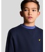 Lyle & Scott winter sweater jongens - navy blauw