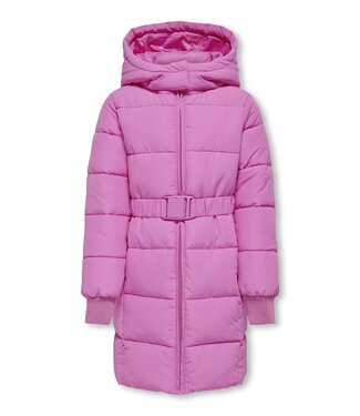 Kids ONLY winter winterjas meisjes - roze - gewatteerd - KogMaggi