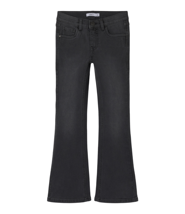 Name it winter jeansbroek meisjes - grijs - bootcut fit - NkfPolly