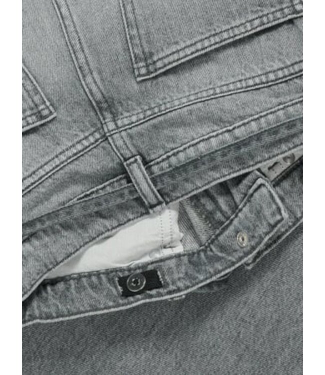 Kids ONLY winter jeansbroek meisjes - grijs - KogGianna - balloon fit