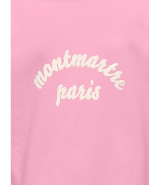 Kids ONLY winter hoodie meisjes - roze - KogHollylife - loose fit