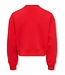Kids ONLY winter sweater meisjes - rood - KogEvelisa - cropped fit