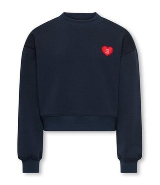 Kids ONLY winter sweater meisjes - blauw - KogEvelisa - cropped fit