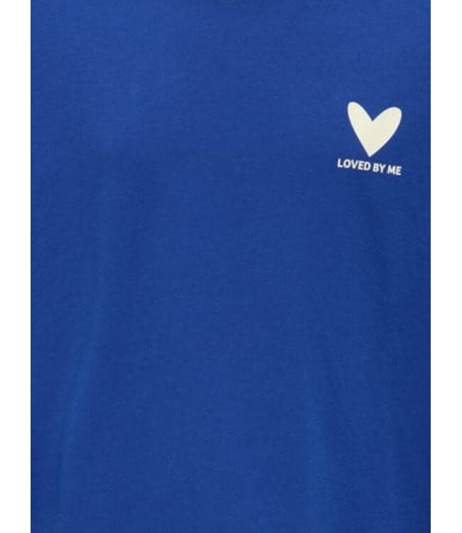 Kids ONLY winter top meisjes - blauw - KogEllie - oversize fit, korte mouw