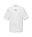 Kids ONLY winter t-shirt meisjes - wit - KogBabette - loose fit, korte mouw