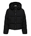 Kids ONLY winter winterjas meisjes - zwart - KogDolly - puffer