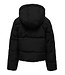Kids ONLY winter winterjas meisjes - zwart - KogDolly - puffer