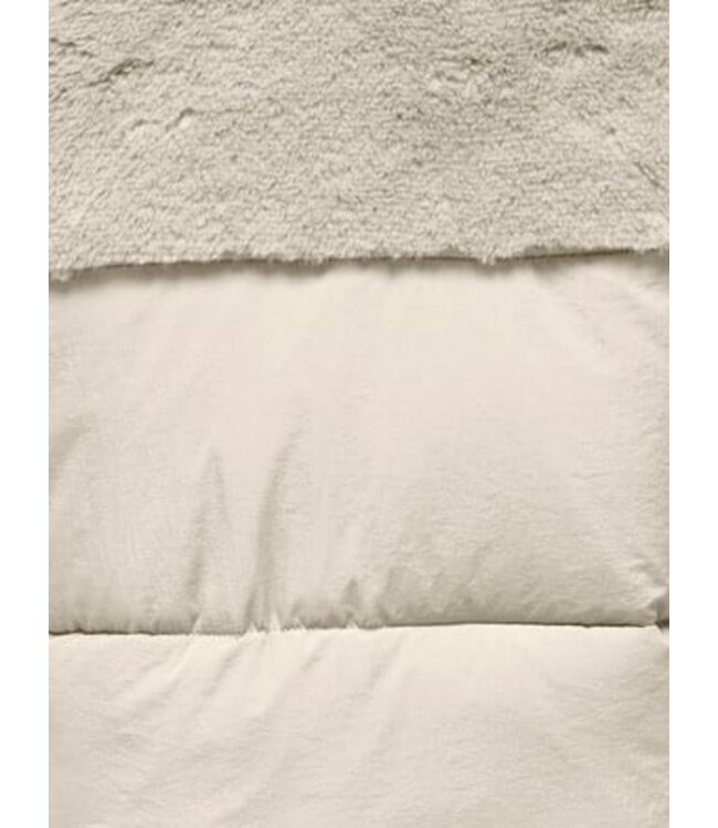 Kids ONLY winter winterjas meisjes - grijs - KogWanja - puffer