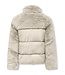 Kids ONLY winter winterjas meisjes - grijs - KogWanja - puffer