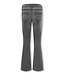 Kids ONLY winter jeansbroek meisjes - grijs - KogRoyal - flared fit