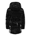 Kids ONLY winter winterjas meisjes - zwart - KogElise - puffer, lang, riem