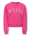 Kids ONLY winter sweater meisjes - roze - KogSweat - loose fit