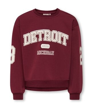 Kids ONLY winter sweater meisjes - paars - KogVictory - regular fit