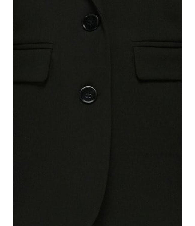 Kids ONLY winter blazer meisjes - zwart - KogKira - oversize fit