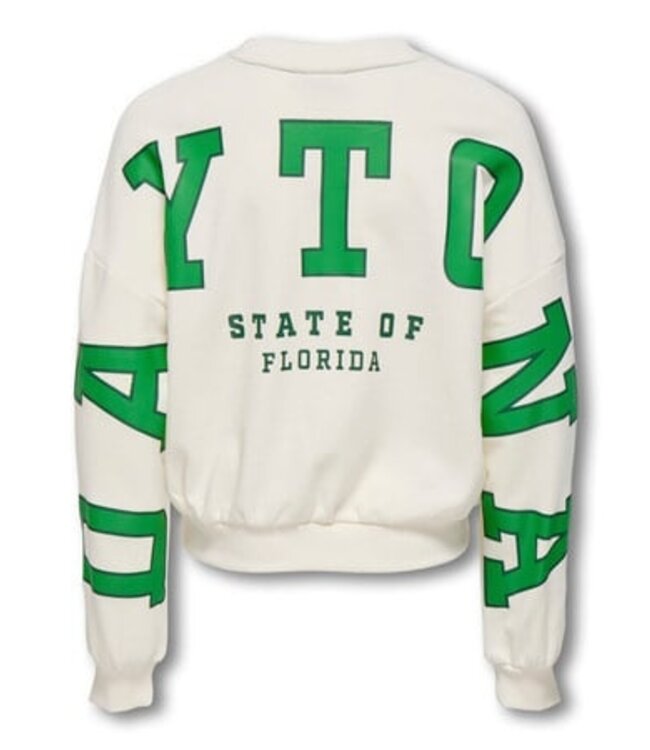 Kids ONLY winter sweater meisjes - wit - KogSally - box fit