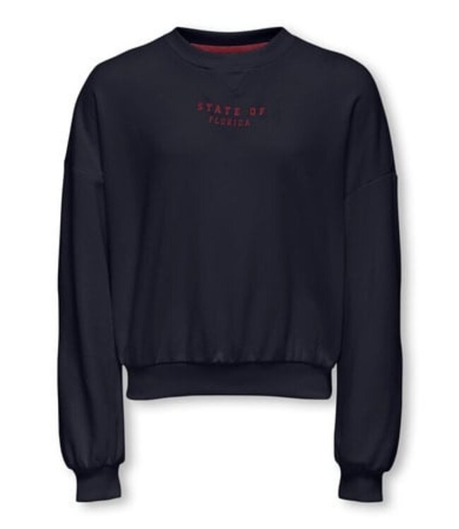 Kids ONLY winter sweater meisjes - blauw - KogSally - box fit