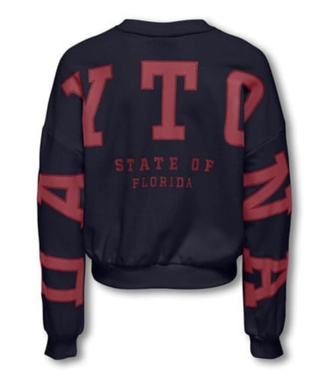 Kids ONLY winter sweater meisjes - blauw - KogSally - box fit