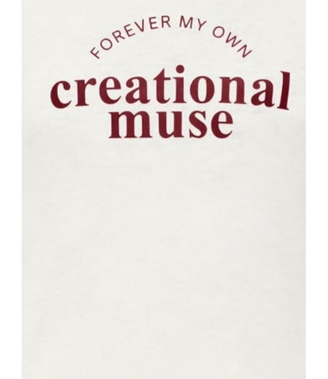 Kids ONLY winter top meisjes - wit - KogVasity - tight fit, korte mouw