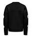 Kids ONLY winter sweater meisjes - zwart - KogNaja - regular fit, gebreid