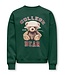Kids ONLY winter sweater meisjes - groen - KogBila - oversize fit