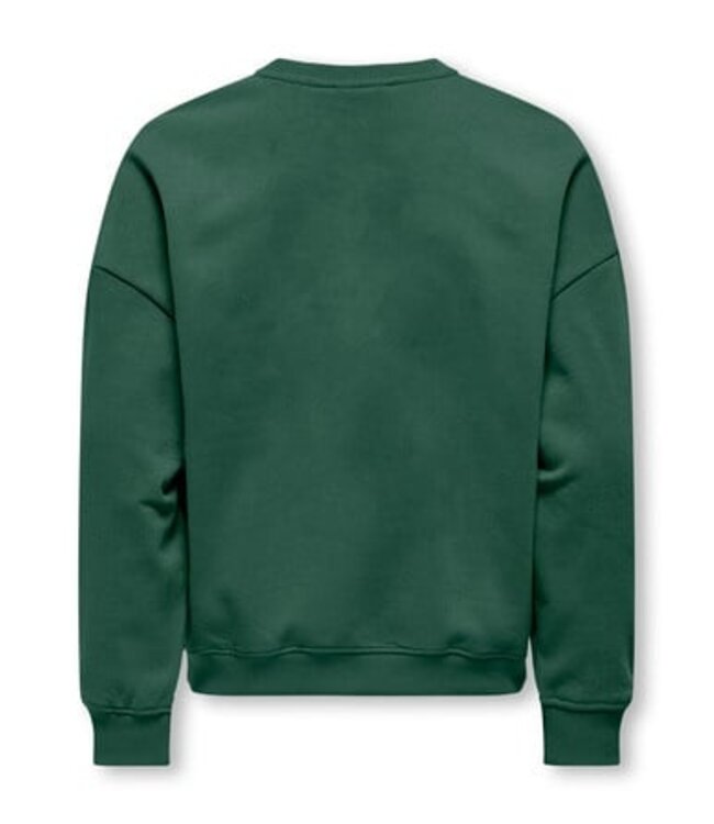 Kids ONLY winter sweater meisjes - groen - KogBila - oversize fit