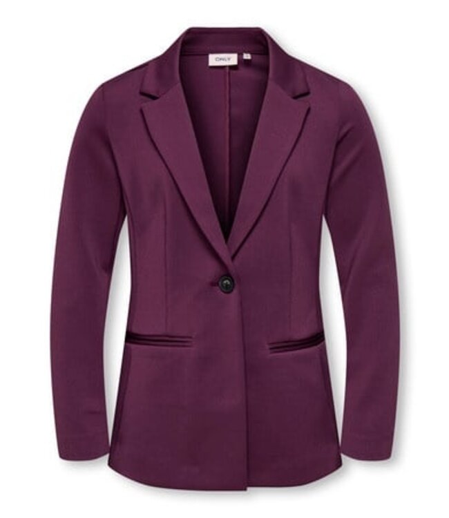 Kids ONLY winter blazer meisjes - paars - KogWarm - regular fit