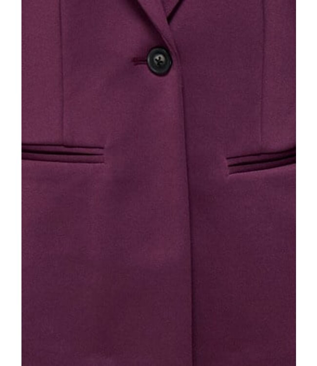 Kids ONLY winter blazer meisjes - paars - KogWarm - regular fit