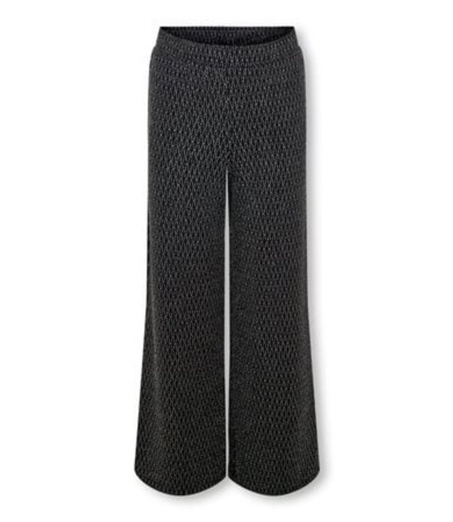 Kids ONLY winter broek meisjes - zwart - KogQueen - regular fit, glitter