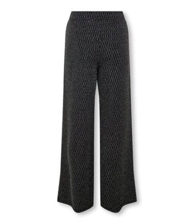 Kids ONLY winter broek meisjes - zwart - KogQueen - regular fit, glitter
