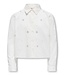 Kids ONLY winter t-shirt meisjes - wit - KogClara - oversize fit