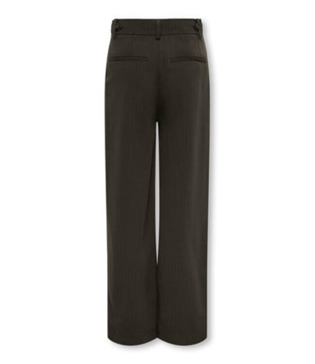 Kids ONLY winter broek meisjes - grijs - KogAlden - wide leg fit