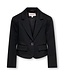Kids ONLY winter blazer meisjes - zwart - KogPeach - oversize fit
