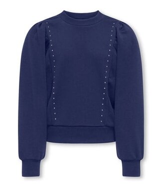Kids ONLY winter sweater meisjes - blauw - KogLeah - regular fit