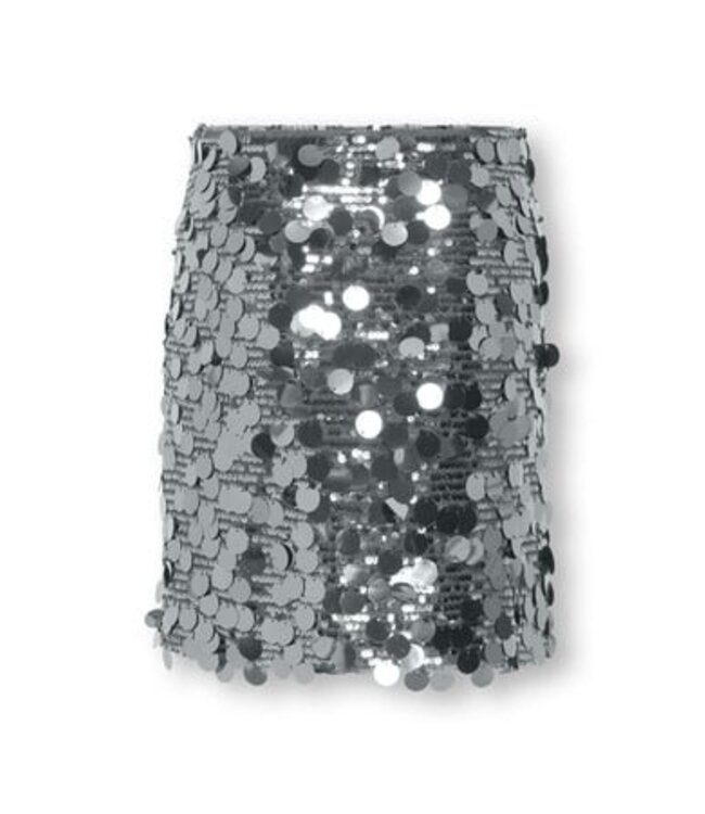 Kids ONLY winter rok meisjes - grijs - KogJadel - pailletten