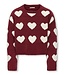 Kids ONLY winter sweater meisjes - paars - KogSus - regular fit, gebreid