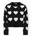 Kids ONLY winter sweater meisjes - zwart - KogSus - regular fit, gebreid