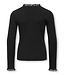 Kids ONLY winter top meisjes - zwart - KogLeslie - regular fit, longsleeve