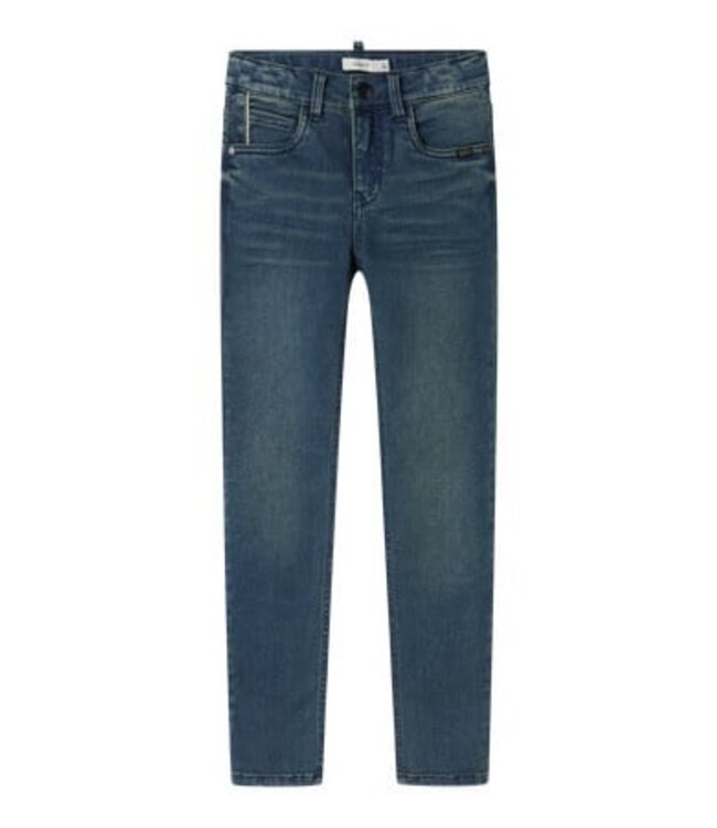Name it winter jeansbroek jongens - blauw - xslim fit - NkmTheo