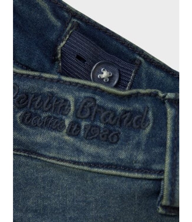 Name it winter jeansbroek jongens - blauw - xslim fit - NkmTheo