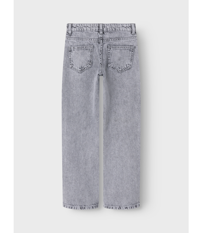 Name it winter jeansbroek meisjes- grijs - straight fit - NkfRose