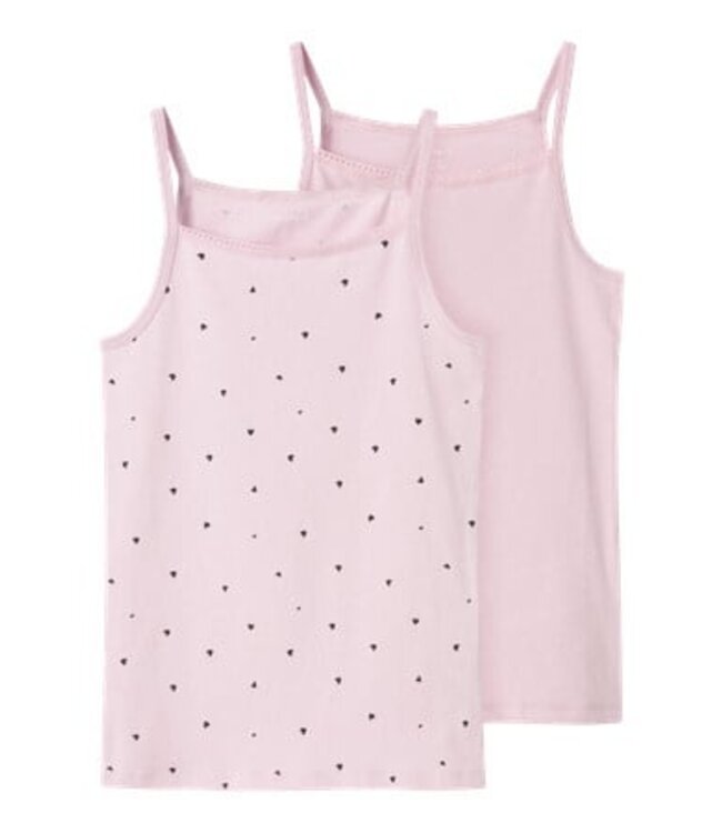 Name it winter ondergoed meisjes - zwart - 2p top - NkfShort