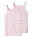 Name it winter ondergoed meisjes - zwart - 2p top - NkfShort